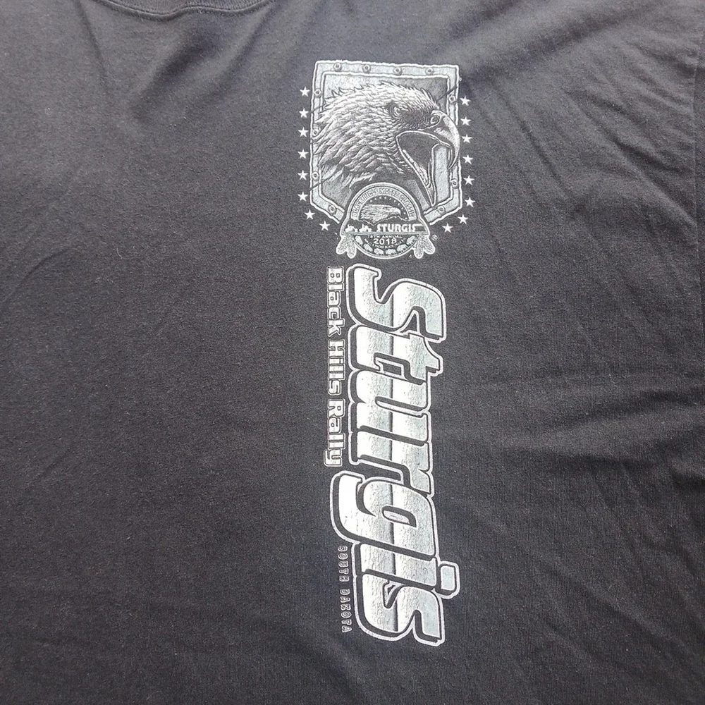 Vintage Sturgis 2018 Black Hills Rally T-Shirt Men's 3XL